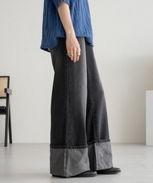 ROLL UP BAGGY DENIM PANTS/ロールアップバギーデニムパンツ