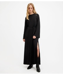 ALLSAINTS | SUSANNAH REMOVABLE SLEEVE MAXI DRESS | SUSANNAH リムーバブル スリーブ マキシ ドレス・ワンピース(ワンピース)