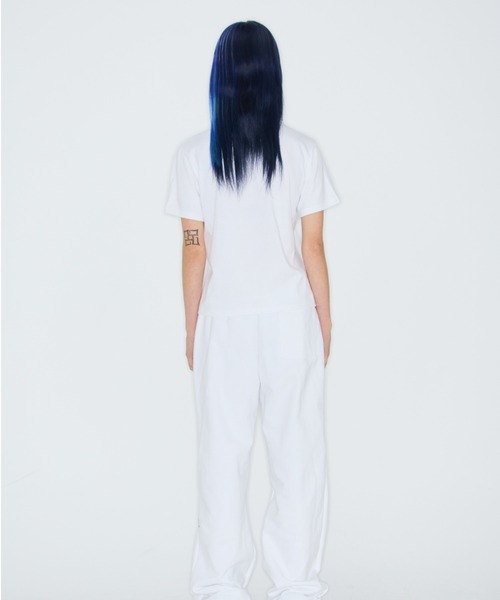 LUVISTRUE(ラヴイズトゥルー)の「HOTFIX BASIC TEE(Tシャツ/カットソー・レディース・ホワイト/ブラック・FREE)」の10枚目の写真