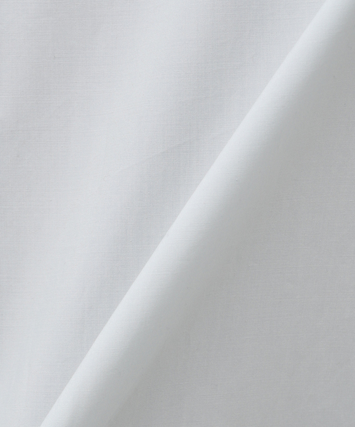 EDIFICE LA BOUCLE(エディフィスラブークル)の「【LA BOUCLE / ラブ―クル】120/2SUVIN タイプライター バンドカラーシャツ(シャツ/ブラウス・メンズ・ホワイト/ライトグレー/ブラウン・MEDIUM/LARGE)」の15枚目の写真