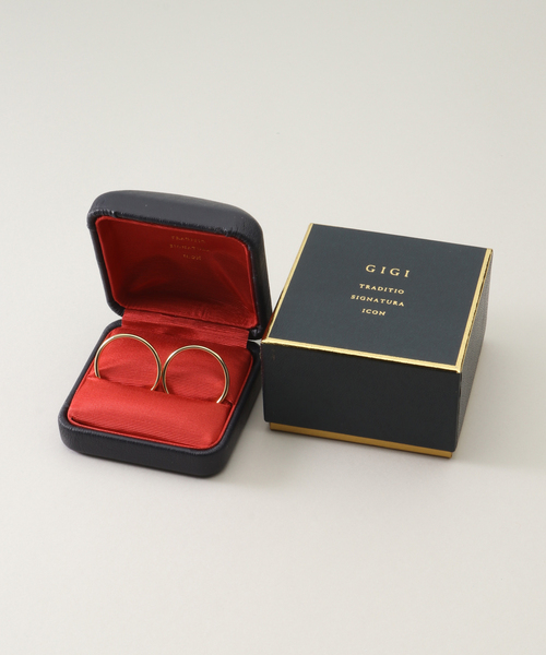 GIGIジジ　ジルコニウムピアス GIGI/ジジ】Spica small hoop earrings（ピアス（両耳用