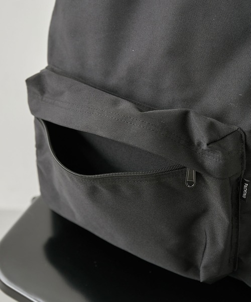 JUNRED（ジュンレッド）の「【 PACKING / パッキング 】PC PADED BACKPACK / パデッド バックパック（バックパック/リュック・メンズ・ブラック・FREE）」の6枚目の写真