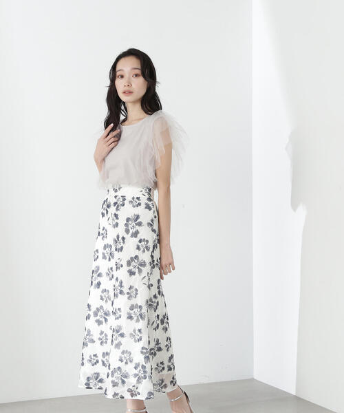 セール】◇シアージャガードフラワーマーメイドスカート（スカート  