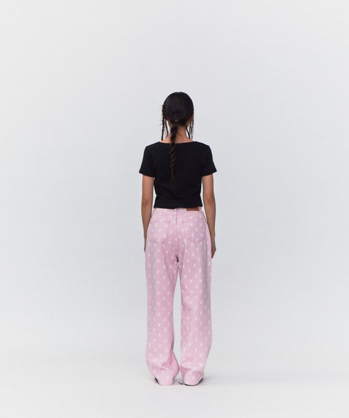 Rest&Recreation（レストアンドレクリエーション）の「RR スクエア ネック トップス（Tシャツ/カットソー・レディース・ホワイト/ブラック・ONE）」の9枚目の写真