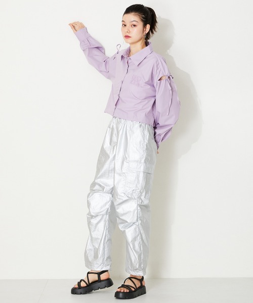 ORiental TRaffic（オリエンタルトラフィック）の「チューブストラップ厚底サンダル/41218（サンダル・レディース・ブラック/ベージュ・SS/S/M/L/LL/3L）」の18枚目の写真