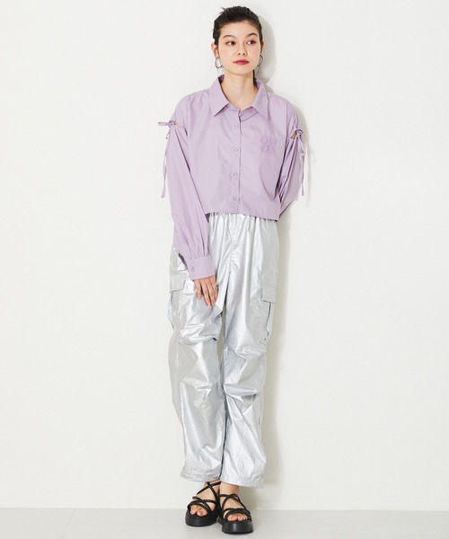 ORiental TRaffic（オリエンタルトラフィック）の「チューブストラップ厚底サンダル/41218（サンダル・レディース・ブラック/ベージュ・SS/S/M/L/LL/3L）」の19枚目の写真