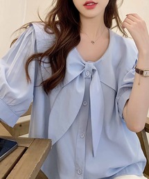 frunco | ボウタイマリンブラウス(シャツ/ブラウス)