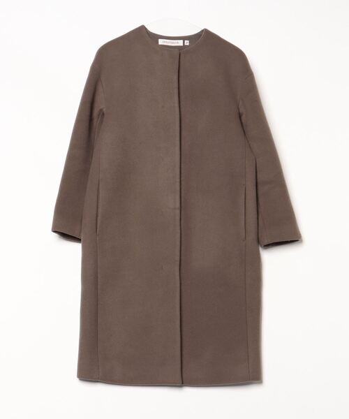 DRESSTERIOR ノーカラーコート