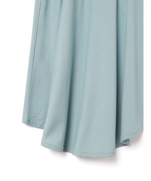 mizuiroind（ミズイロインド）の「mizuiro ind Vネック アシンメトリー ノースリーブ プルオーバー（Tシャツ/カットソー・レディース・ライトブルー/ブラック/オフホワイト/ブルー/グレー・FREE）」の21枚目の写真