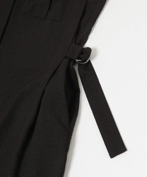 URBAN RESEARCH（アーバンリサーチ）の「サイドベルトジレワンピース（ワンピース・レディース・ブラック/カーキ・FREE）」の10枚目の写真
