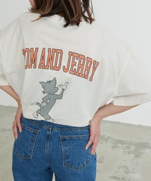 『TOM&JERRY/トムアンドジェリー』オーバーサイズ半袖Tシャツ