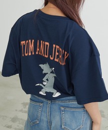 『TOM&JERRY/トムアンドジェリー』オーバーサイズ半袖Tシャツ
