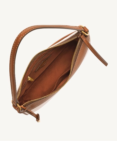 FOSSIL（フォッシル）の「フォッシル 斜めがけバッグ レディース キャンバス/コットン ブラウン スマホ収納可 SHB3186101（ハンドバッグ・レディース・ブラウン・FREE）」の10枚目の写真