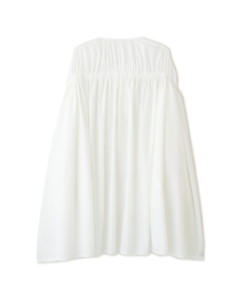 タグ付き✨MECRE シャーリング ライト ブルゾン ホワイト オーバーサイズ