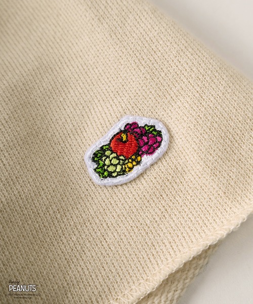 PEANUTS（ピーナッツ）の「【Fruit of the Loom/フルーツオブザルーム】PEANUTSコラボ キャラクター ヴィンテージイラストデザイン 半袖クルーネックスウェット/ビッグシルエット/オーバーサイズ（Tシャツ/カットソー・レディース・イエロー/ライム/アイボリー/サックスブルー/ライトピンク・S/M/L）」の14枚目の写真