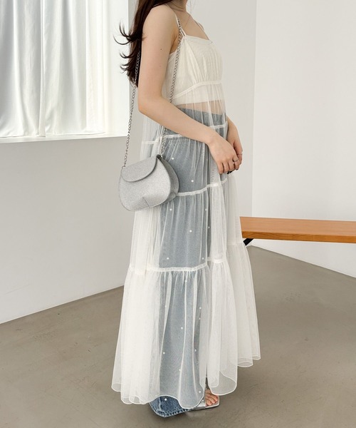 Heather（ヘザー）の「ラウンドミニラメBAG　119103（ショルダーバッグ・レディース・シルバー/ピンク・ONE SIZE）」の13枚目の写真