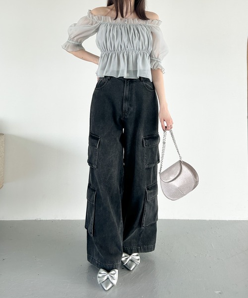 Heather（ヘザー）の「ラウンドミニラメBAG　119103（ショルダーバッグ・レディース・シルバー/ピンク・ONE SIZE）」の10枚目の写真