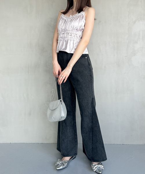 Heather（ヘザー）の「ラウンドミニラメBAG　119103（ショルダーバッグ・レディース・シルバー/ピンク・ONE SIZE）」の7枚目の写真