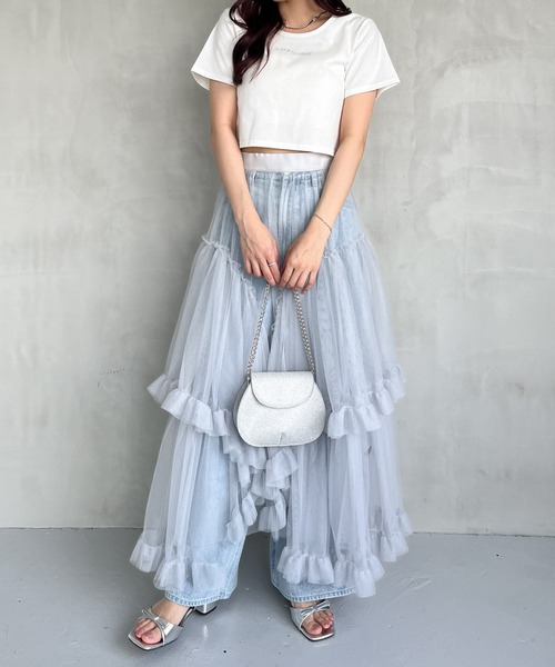 Heather（ヘザー）の「ラウンドミニラメBAG　119103（ショルダーバッグ・レディース・シルバー/ピンク・ONE SIZE）」の4枚目の写真