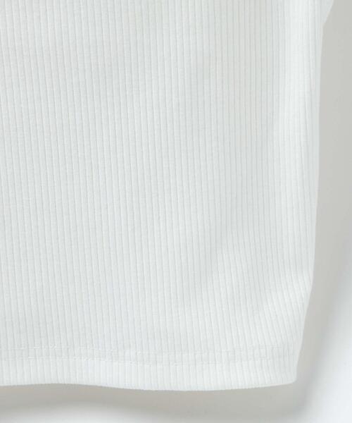 WEGO（ウィゴー）の「WEGO/nachumoreカップイン2ストラップキャミ（キャミソール・レディース・ホワイト/ブラック・MEDIUM/SMALL）」の6枚目の写真