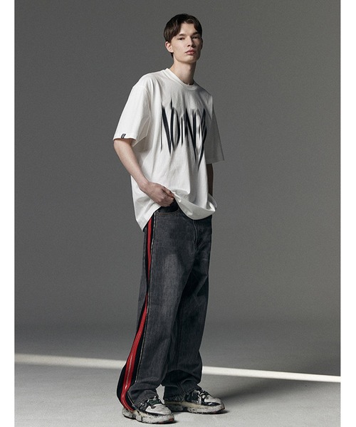 NOT4NERD（ノットフォーナード）の「【UNISEX】NOT4NERD／Thorn Logo Tee 2126633（Tシャツ/カットソー・メンズ・ブラック/カーキ/ホワイト・MEDIUM/LARGE/X-LARGE）」の5枚目の写真