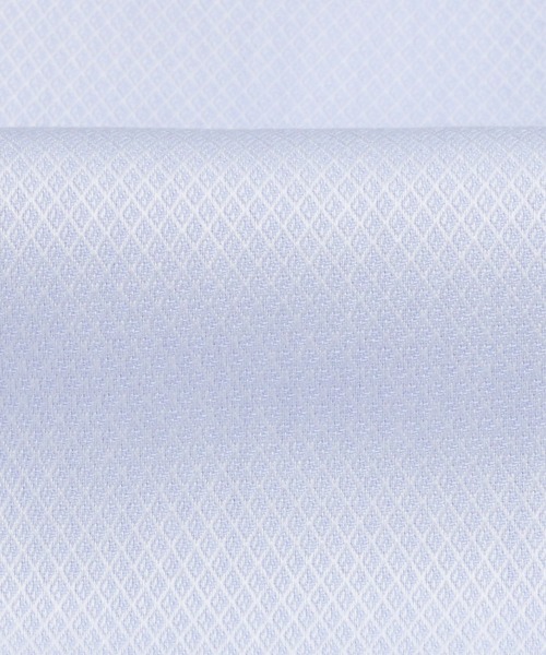 TOKYO SHIRTS(トウキョウシャツ)の「超形態安定ノーアイロン レギュラー 7分袖ビジネスワイシャツ(ビジネスシャツ・レディース・ブルー・S/XL/LL/L/M)」の5枚目の写真