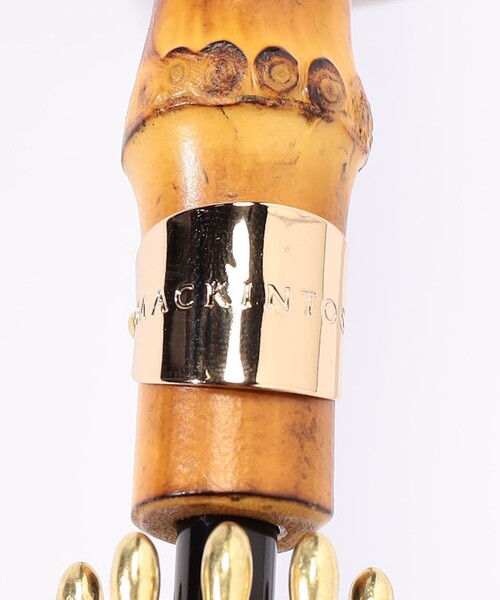 MACKINTOSH マッキントッシュ ロンドン ロゴ 長傘 雨傘 ベージュ NEW