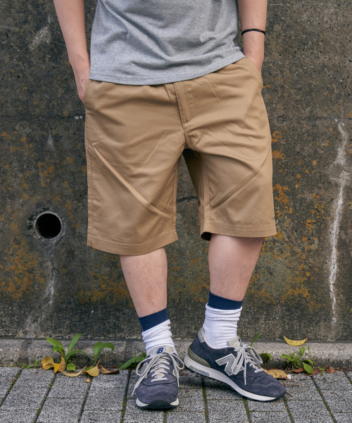 CONVERSE（コンバース）の「CONVERSE コンバース ツイルショーツ（その他パンツ・メンズ・ターコイズブルー/レモンイエロー/ベージュ/ライトブルー/オリーブ/ブラック/チェリーレッド/ホワイト・LL/L/M）」の4枚目の写真