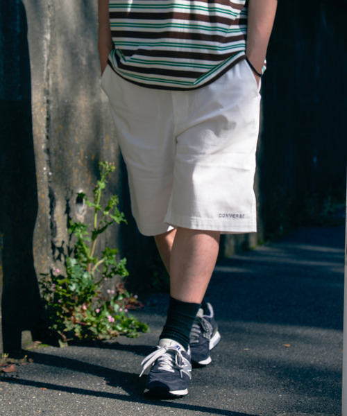 CONVERSE（コンバース）の「CONVERSE コンバース ツイルショーツ（その他パンツ・メンズ・ターコイズブルー/レモンイエロー/ベージュ/ライトブルー/オリーブ/ブラック/チェリーレッド/ホワイト・LL/L/M）」の12枚目の写真