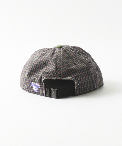 SAYHELLO（セイハロー）の「【SAYHELLO / セイハロー】Solid Check Cap（キャップ・メンズ・ネイビー/ベージュ・FREE）」の6枚目の写真