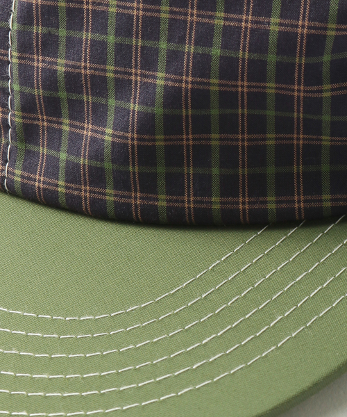 SAYHELLO（セイハロー）の「【SAYHELLO / セイハロー】Solid Check Cap（キャップ・メンズ・ネイビー/ベージュ・FREE）」の13枚目の写真
