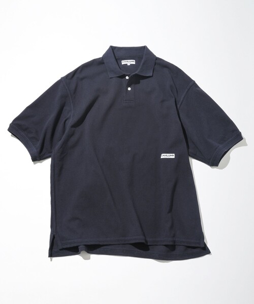 CAHLUMN（カウラム）の「CAHLUMN/カウラム Polo Shirt/ポロシャツ（ポロシャツ・メンズ・ネイビー/オフホワイト・XX-LARGE/LARGE/MEDIUM/X-LARGE）」の4枚目の写真