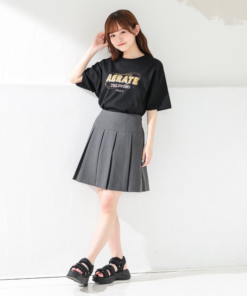 Moe様 ミニスカート S黒 ミニスカート プリーツ 膝上[品番：JCSW0001032]｜JOCOSA（ジョコサ