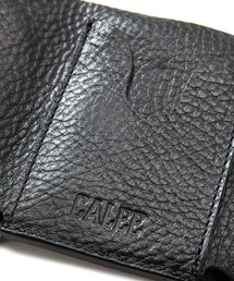 CALEE STUDSLEATHER MBLACKスタッズレザーマルチウォレット CALEE - STUDS LEATHER MULTI WALLET (BLACK) / スタッズ レザー