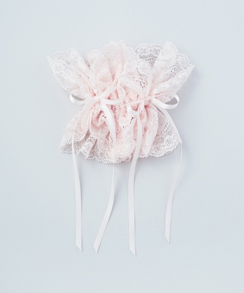 GOLDY（ゴールディ）の「レース リボン ハング シュシュ（シュシュ・レディース・ブラック/ピンク/レッド/ホワイト・FREE）」の10枚目の写真