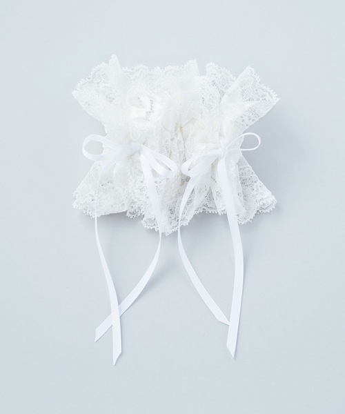 GOLDY（ゴールディ）の「レース リボン ハング シュシュ（シュシュ・レディース・ブラック/ピンク/レッド/ホワイト・FREE）」の11枚目の写真