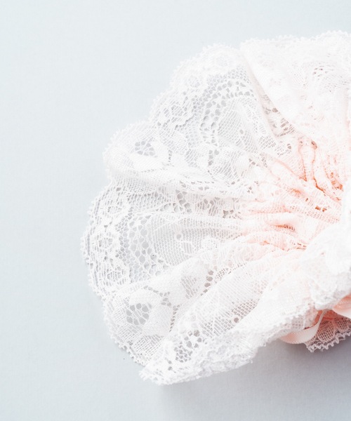 GOLDY（ゴールディ）の「レース リボン ハング シュシュ（シュシュ・レディース・ブラック/ピンク/レッド/ホワイト・FREE）」の13枚目の写真