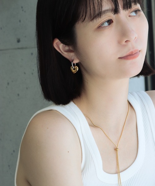 bonu.(ボヌ)の「【サージカルステンレス】ボールモチーフネックレス(ネックレス・レディース・シルバー/ゴールド・FREE)」の5枚目の写真