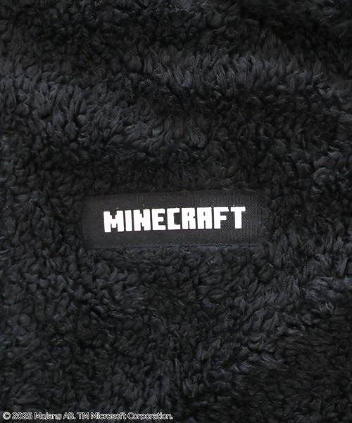 RUGGEDWORKS(ラゲッドワークス)の「《マインクラフト》 キッズ パジャマ フリース なりきりフード(ルームウェア/パジャマ・キッズ・ブラック/グリーン・150/130)」の7枚目の写真