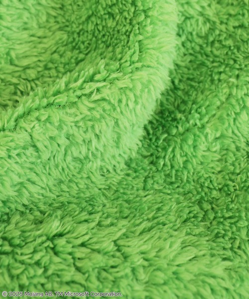 RUGGEDWORKS(ラゲッドワークス)の「《マインクラフト》 キッズ パジャマ フリース なりきりフード(ルームウェア/パジャマ・キッズ・ブラック/グリーン・150/130)」の10枚目の写真