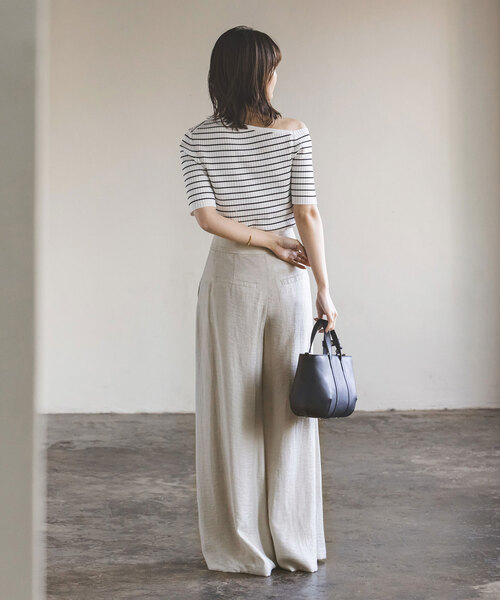 セール】《追加》ファジーリネンサスペンダー2wayパンツ 2（スラックス