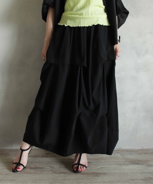 BITTOKO（ビットコ）の「タック変形スカート（スカート）」 - WEAR