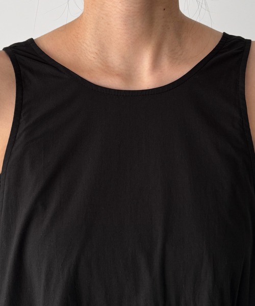 CANAL JEAN（キャナルジーン）の「RED CHOP WORKS　コットンバルーンワンピース（ワンピース・レディース・ブラック・ONE SIZE）」の11枚目の写真