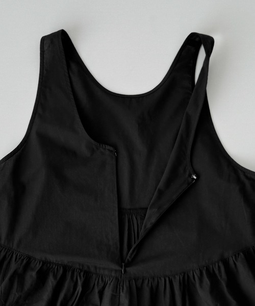 CANAL JEAN（キャナルジーン）の「RED CHOP WORKS　コットンバルーンワンピース（ワンピース・レディース・ブラック・ONE SIZE）」の14枚目の写真