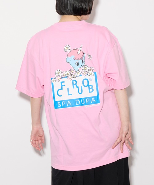 THE BAREFOOT(ベアフット)の「【 ユニコ × FRO CLUB / フロクラブ 】 グラフィック Tシャツ ARB(Tシャツ/カットソー・メンズ・ホワイト/ピンク・M/L/XL)」の5枚目の写真