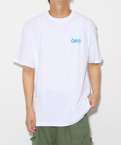 THE BAREFOOT(ベアフット)の「【 ユニコ × FRO CLUB / フロクラブ 】 グラフィック Tシャツ ARB(Tシャツ/カットソー・メンズ・ホワイト/ピンク・M/L/XL)」の4枚目の写真