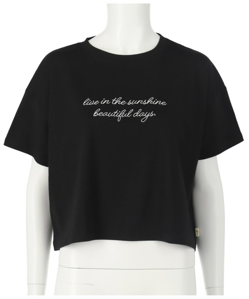 anap mimpi（アナップミンピ）の「メッセージ刺繍 Tシャツ（Tシャツ/カットソー・レディース・ベージュ系その他/ホワイト/ブラック・FREE）」の19枚目の写真