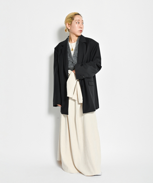 CITYSHOP(シティーショップ)の「《追加》VELVETEEN KAFTAN DRESS:ワンピース(ワンピース・レディース・ブラック/ブルー系その他/ホワイト・36/38)」の17枚目の写真