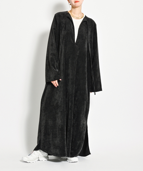 CITYSHOP VELVETEEN KAFTAN DRESS ワンピース 追加》VELVETEEN KAFTAN DRESS：ワンピース（ワンピース）｜CITYSHOP