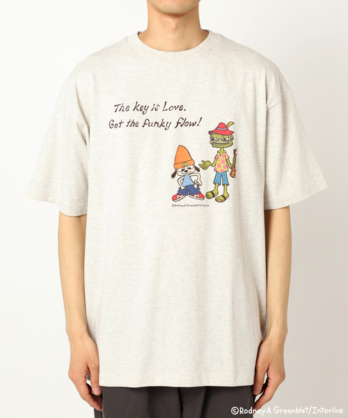 JOURNAL STANDARD relume(ジャーナルスタンダード レリューム)の「Parappa The Rapper / パラッパラッパー 別注 プリントTシャツ(Tシャツ/カットソー・メンズ・ブラック系その他/アイボリー/ブラック/ホワイト・LARGE/MEDIUM)」の15枚目の写真